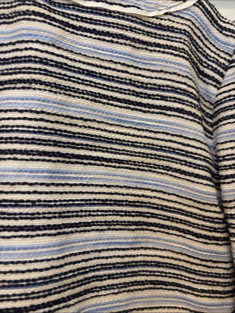 Janie and Jack Striped Jacket & Shorts Set Blue & White Size 8